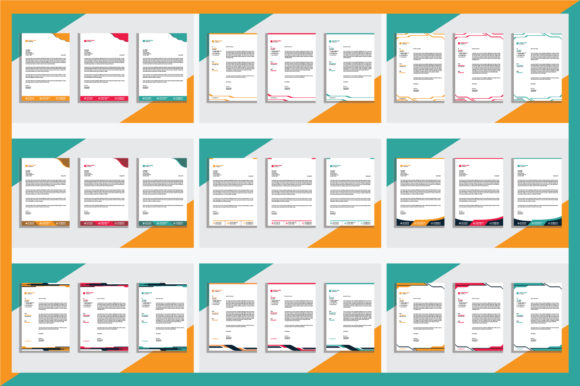 Download Letterhead or Resume CV Template. - Cv template Collection