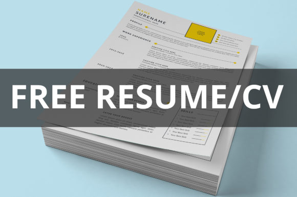 Download Clean Resume/CV Template - Cv template Collection